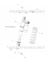 FRONT SHOCK, MOUNTING