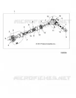 DRIVE TRAIN, FRONT GEARCASE INTERNALS