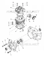 CRANKCASE AND CYLINDER (STAR) (4909540954019A)
