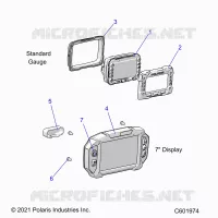 ELECTRICAL, MULTI FUNCTION GAUGE
