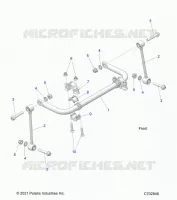 SUSPENSION, FRONT STABILIZER BAR