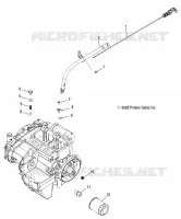 OIL FILTER AND DIPSTICK