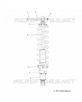 REAR TRACK SHOCK (7043994)