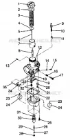 CARBURETOR STORM 0940782 AND STORM SKS 0940582 (4925032503034A)
