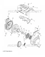 ENGINE, BLOWER HOUSING    RECOIL STARTER