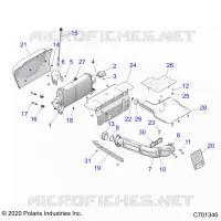 ENGINE, EXHAUST SYSTEM