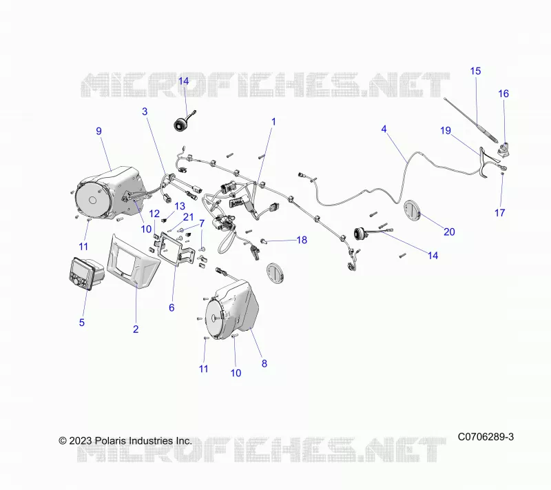ELECTRICAL, AUDIO,FRONT- Z23R4B92AK/BK (C706289-3)