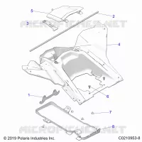 BODY, REAR STORAGE