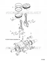 ENGINE, CRANKSHAFT AND PISTON