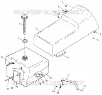 SEAT   GAS TANK