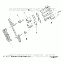 FRONT BRAKE CALIPER