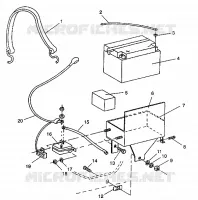 BATTERY BOX ASSEMBLY TRAIL DELUXE E940262 (49273827380004)