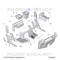 FRONT FLOOR & ROCKERS- R19RSW99AS/A9/AD/BS/B9/BD (C700455)
