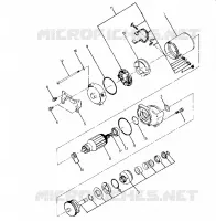 STARTING MOTOR ASSEMBLY (4916361636040A)
