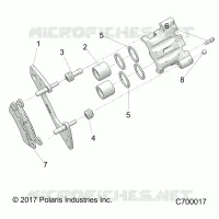 FRONT BRAKE CALIPER