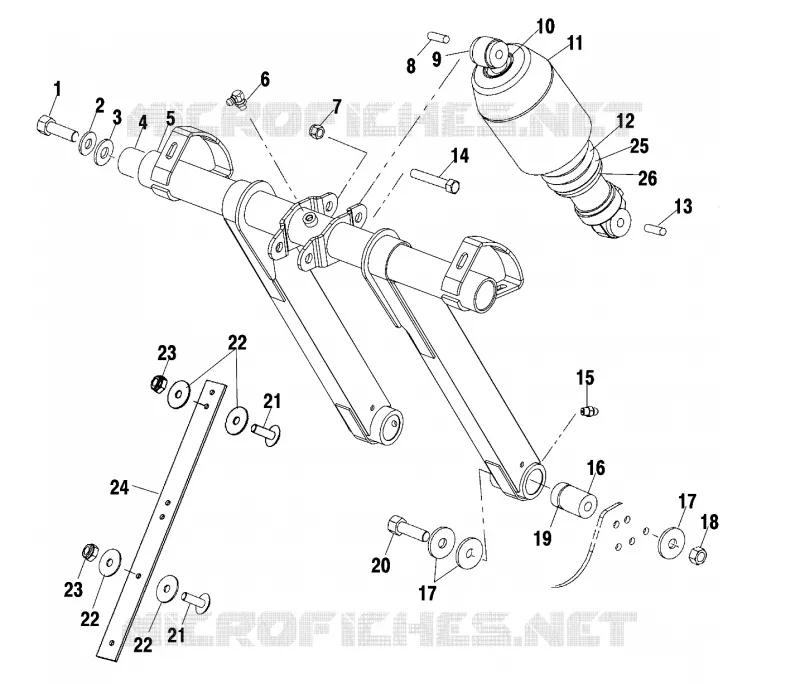 FRONT TORQUE ARM (EDGE)