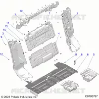 REAR BODYWORK CLOSEOFF