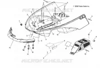 FRONT BUMPER AND NOSEPAN