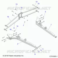 REAR SUSPENSION CONTROL ARMS