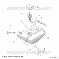 FUEL SYSTEM, TANK, EVAP