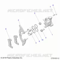 FRONT BRAKE CALIPER