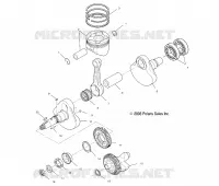 CRANKSHAFT AND PISTON