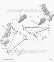 SUSPENSION, A-ARM AND STRUT MOUNTING
