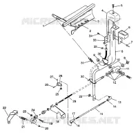 SHIFT LINKAGE ASSEMBLY 4X4 350L S938139 (4924342434031A)