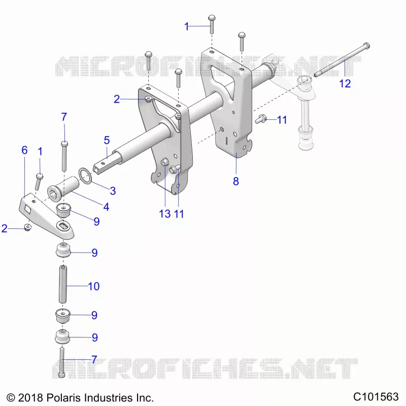 SUSPENSION, TORSION BAR