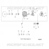 DRIVE TRAIN, PRIMARY CLUTCH