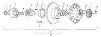 DRIVEN CLUTCH TRAIL TOURING 0982362 AND EUROPEAN TRAIL TOURING E982362 (4942314231C002)