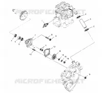 WATER PUMP XPLORER 4X4 W959140 (4930223022D003)
