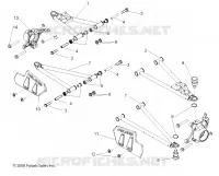 FRONT SUSPENSION CONTROL ARMS