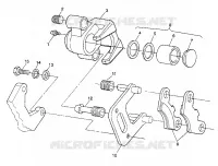 FRONT BRAKE 4X4 350L W938139 (4924052405016A)