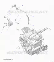 DRIVE TRAIN, MAIN GEARCASE MOUNTING