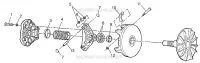 DRIVE CLUTCH MAGNUM 4X4 W97AC42A, SWEDISH MAGNUM 4X4 S97AC42E AND NORWEGIAN (4940834083C002)