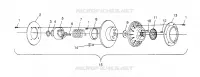 DRIVEN CLUTCH ASSEMBLY 440 XCR 0951660 (4929112911C002)