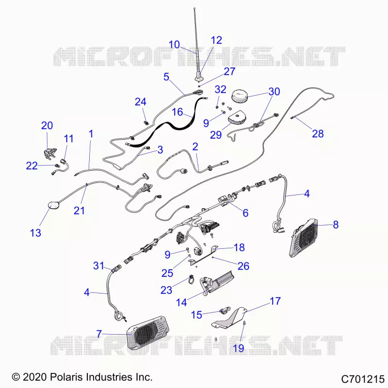 ELECTRICAL, DASH COMPONENTS, RIDE COMMAND