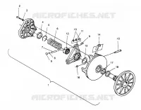 DRIVE CLUTCH XLT 0966756 (4933823382B014)