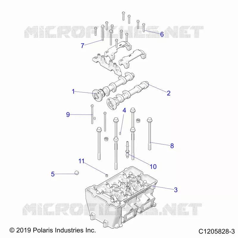 ENGINE, CYLINDER HEAD