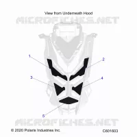 HOOD FOAM/SEAL