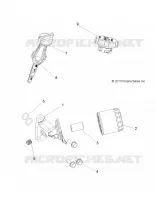 ENGINE, OIL FILTER AND DIPSTICK