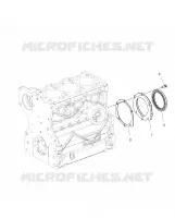 ENGINE, CRANKSHAFT OIL SEAL FLANGE