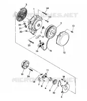 RECOIL STARTER ASSEMBLY 350 4X4