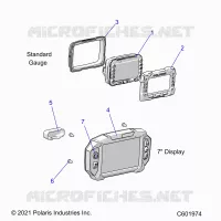 ELECTRICAL, MULTI FUNCTION GAUGE