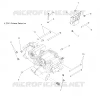DRIVE TRAIN, MAIN GEARCASE MOUNTING