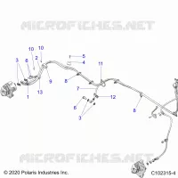 BRAKE LINES, REAR