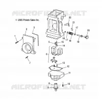 ENGINE, CARBURETOR, LOWER