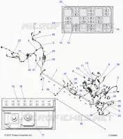 ELECTRICAL, WIRE HARNESS, CHASSIS, PREMIUM