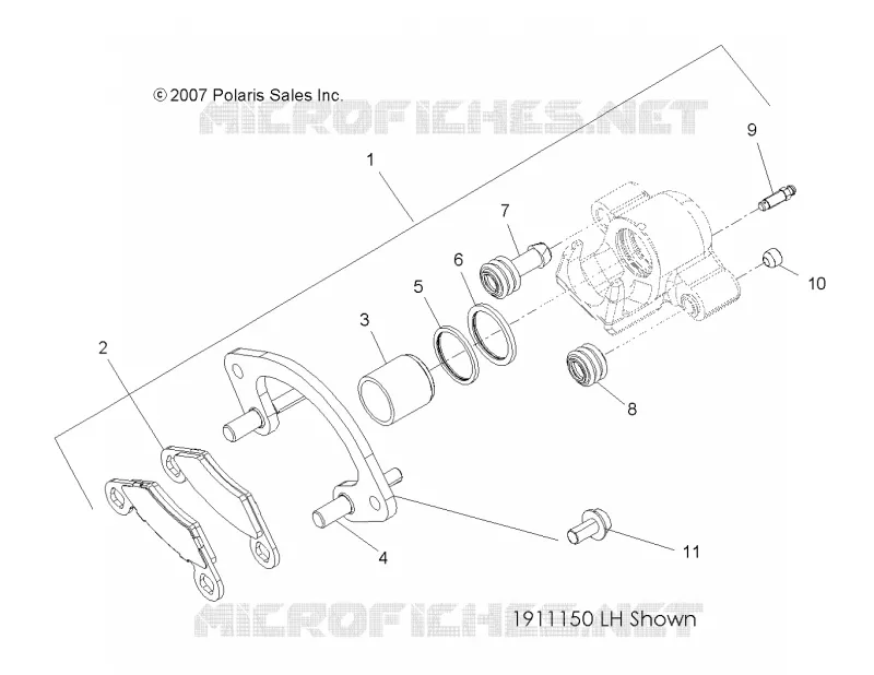 FRONT BRAKE CALIPER